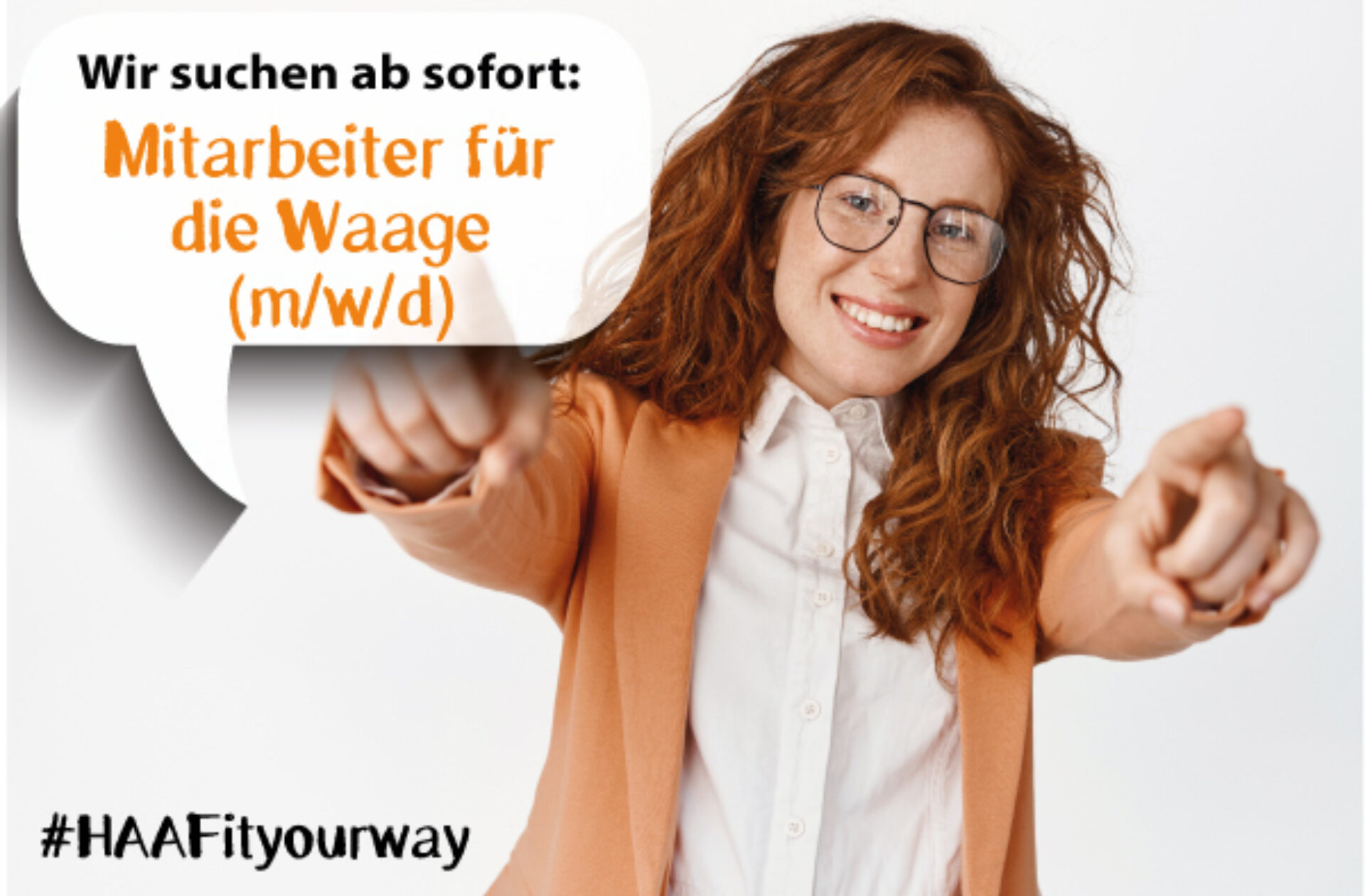 Stellenanzeige HAAF Waage Website