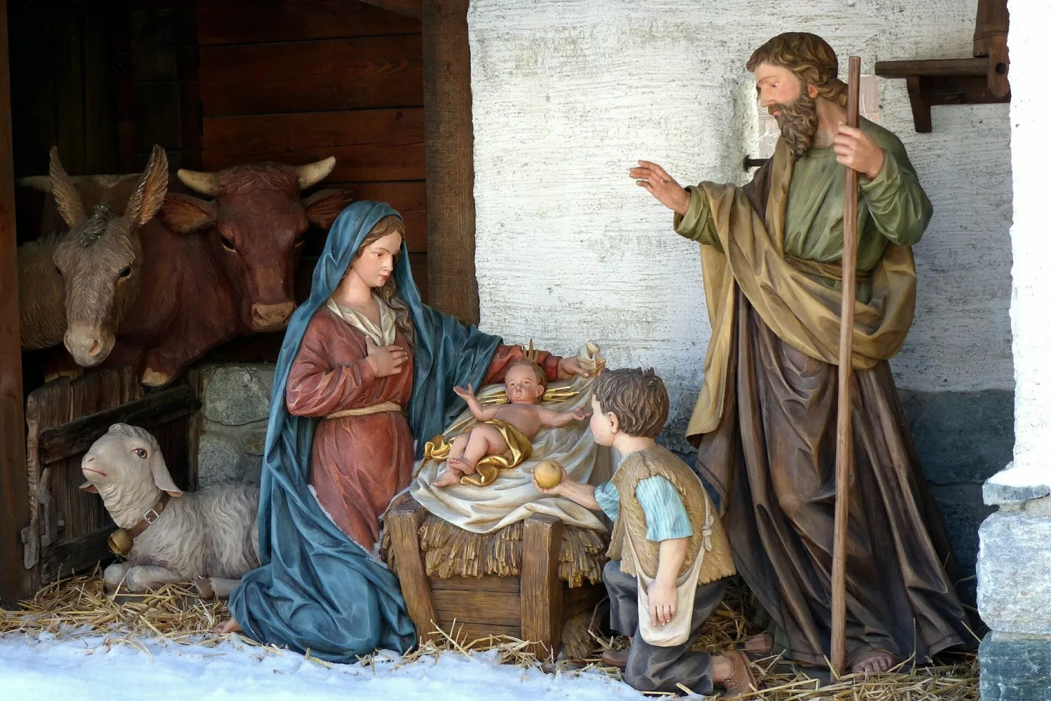 Village nativity scene g7849abaf9 1920 Alois Grundner pixabay
