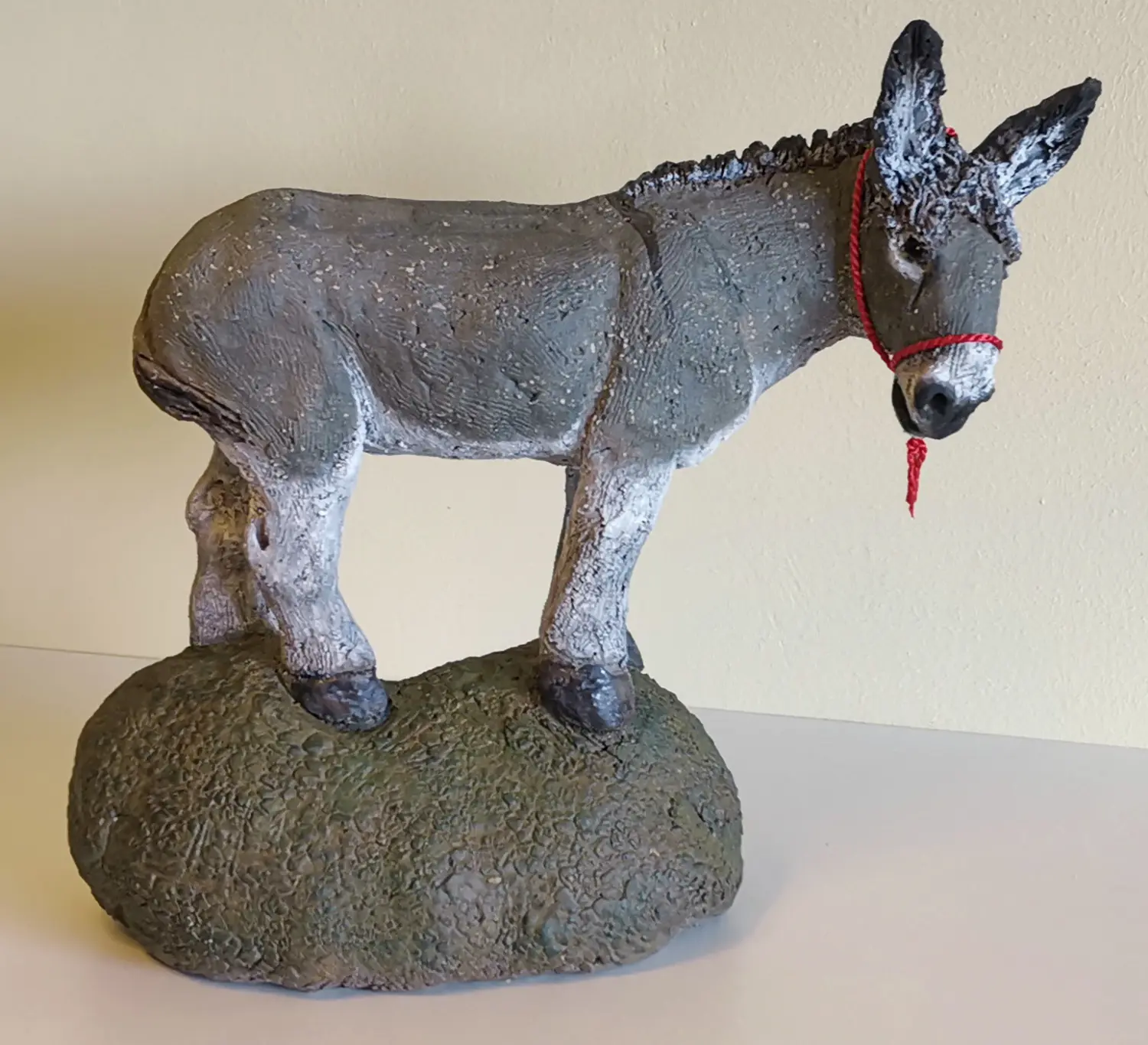 Rohleder Ton Esel L25cm