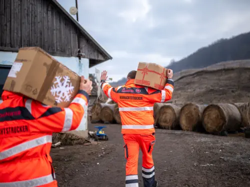 Weihnachtstrucker Rumaenien Verteilung Saskia Rosebrock