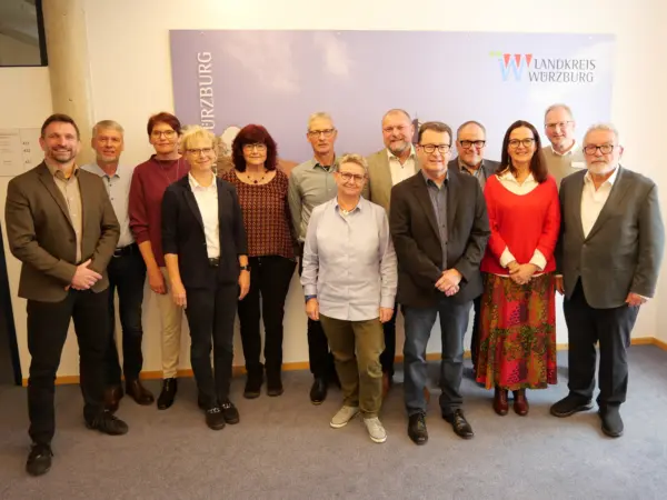 Dienstjubiläen und Verabschiedungen im Landratsamt Würzburg by Lena Gersitz