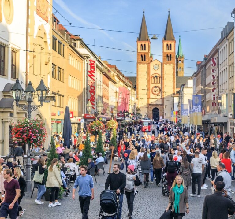 Mantelsonntag in Würzburg