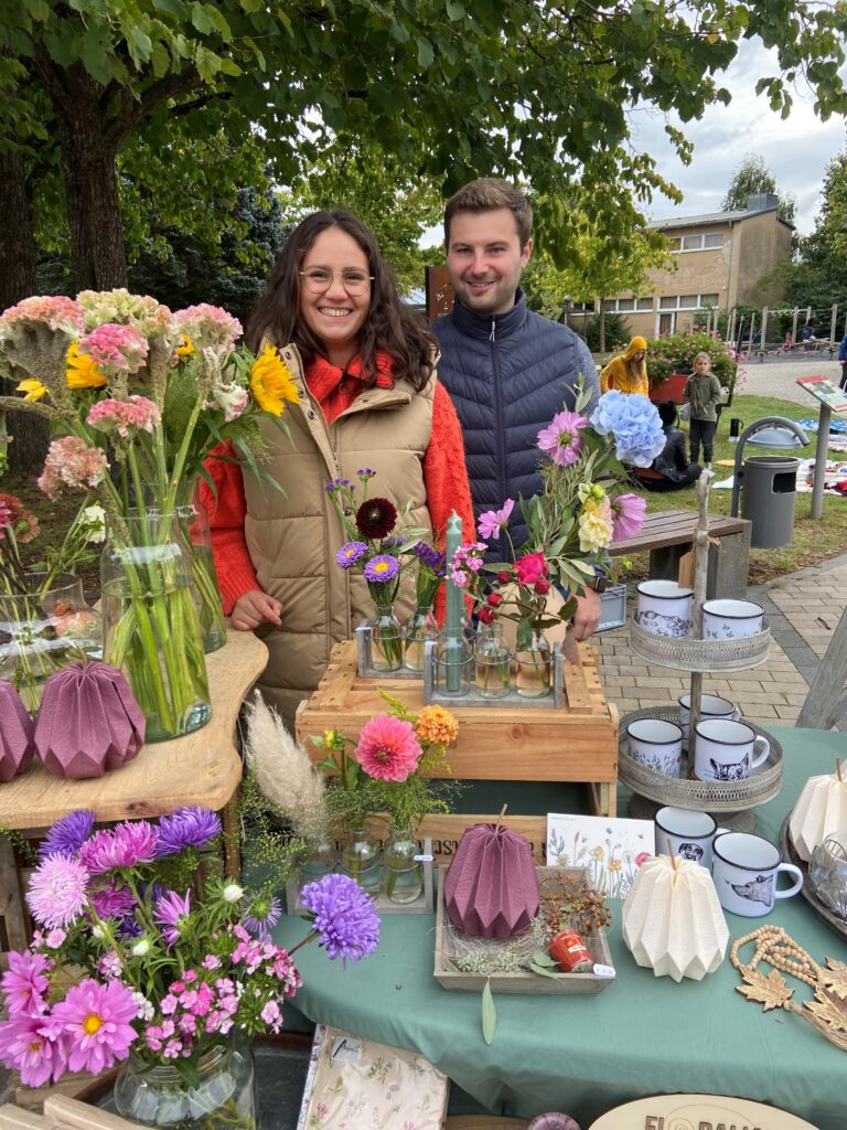 Bunter Herbst-Markt in Hettstadt