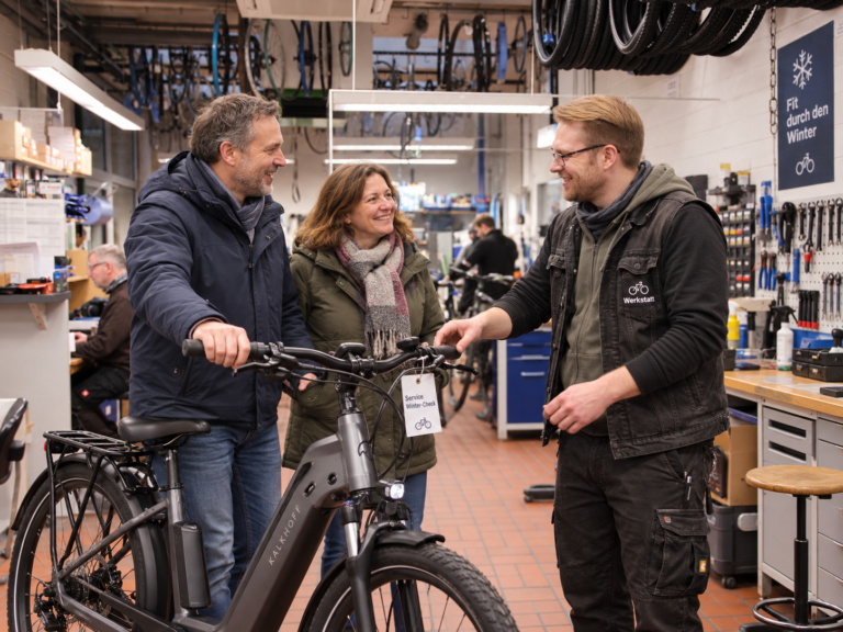 10 % Winterrabatt in der Werkstatt von E-Bike Mott Lauda